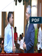 Prof. .Prajapati Trivedi Meets Hon. Vice President of Maldives
