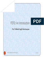 FDTD Introduction: Simulating EM Wave Propagation