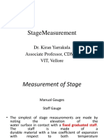 Stage Measurement