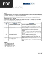 MT 900 - Confirmation of Debit: Scope