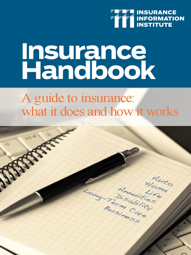 Insurance Handbook 20103 PDF Home Insurance Liability Insurance
