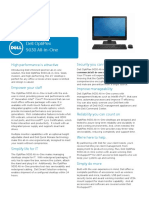 Dell OptiPlex 9030 AIO Spec Sheet PDF