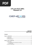 Alphion AONT 1143 Configuration Guide | PDF