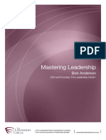 Mastering Leadership: Bob Anderson