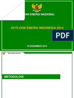 Paparan Outlook Energi Nasional 2014