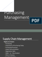 Lec 2 - Purchasing Management