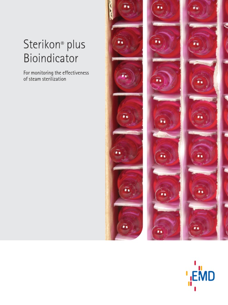 Stericon Plus Bioindicator | PDF | Sterilization (Microbiology) | Chemistry