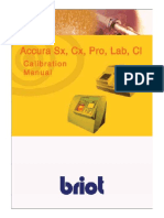 Briot Accura Calibration Manual