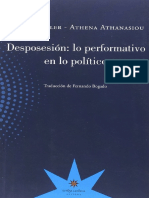 Judith Butler y Athena Athanasiou - Desposesioěn - lo performativo en lo poliětico.pdf