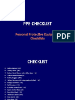 PPE Checklist