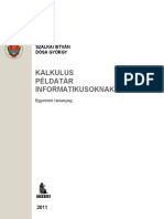 Szalkai István Dósa György - Kalkulus Példatár Informatikusoknak Ii.