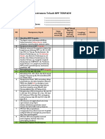 Instrumen Telaah RPP Terpadu