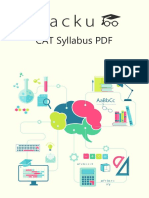 CAT Syllabus PDF 2019 PDF
