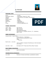 Curriculum Vitae