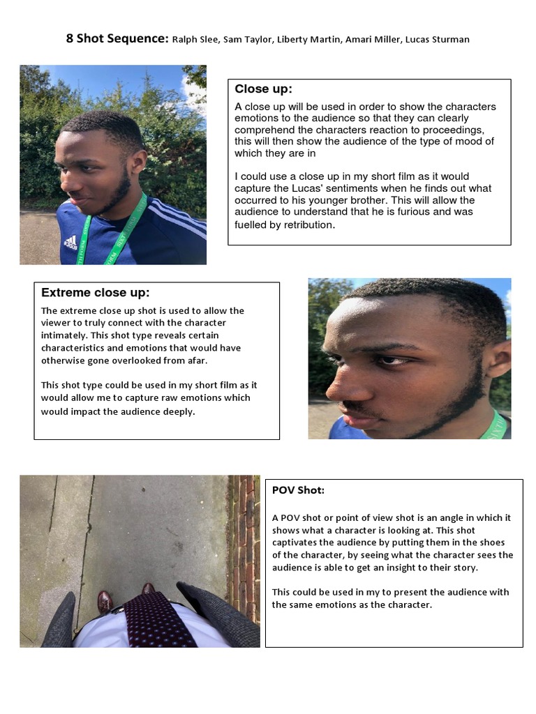 8 Shot Sequence Part 1 | PDF