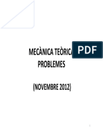 PROBLEMAS MECANICA TEORICA