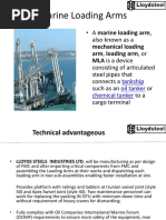 Marine Loading Arm Specifications | PDF | Viscosity | Mechanical ...