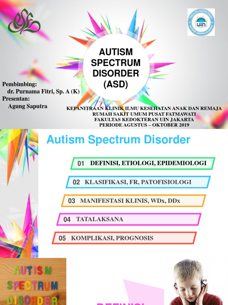 Pemahaman Autism Spectrum Disorder | PDF