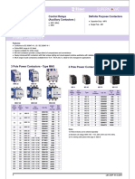M Line Contactors & Relay PDF