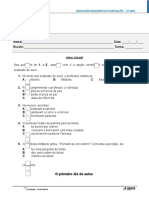 Avaliação diagnóstica 2o ano