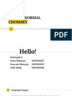 Bentuk normal Chomsky (CNF) dalam bahasa formal