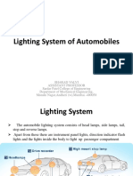 Lighting System of Automobile