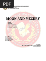 Moon & Mercury - Written Report