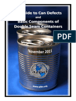 Guide To Can Defects and Double Seam Containers