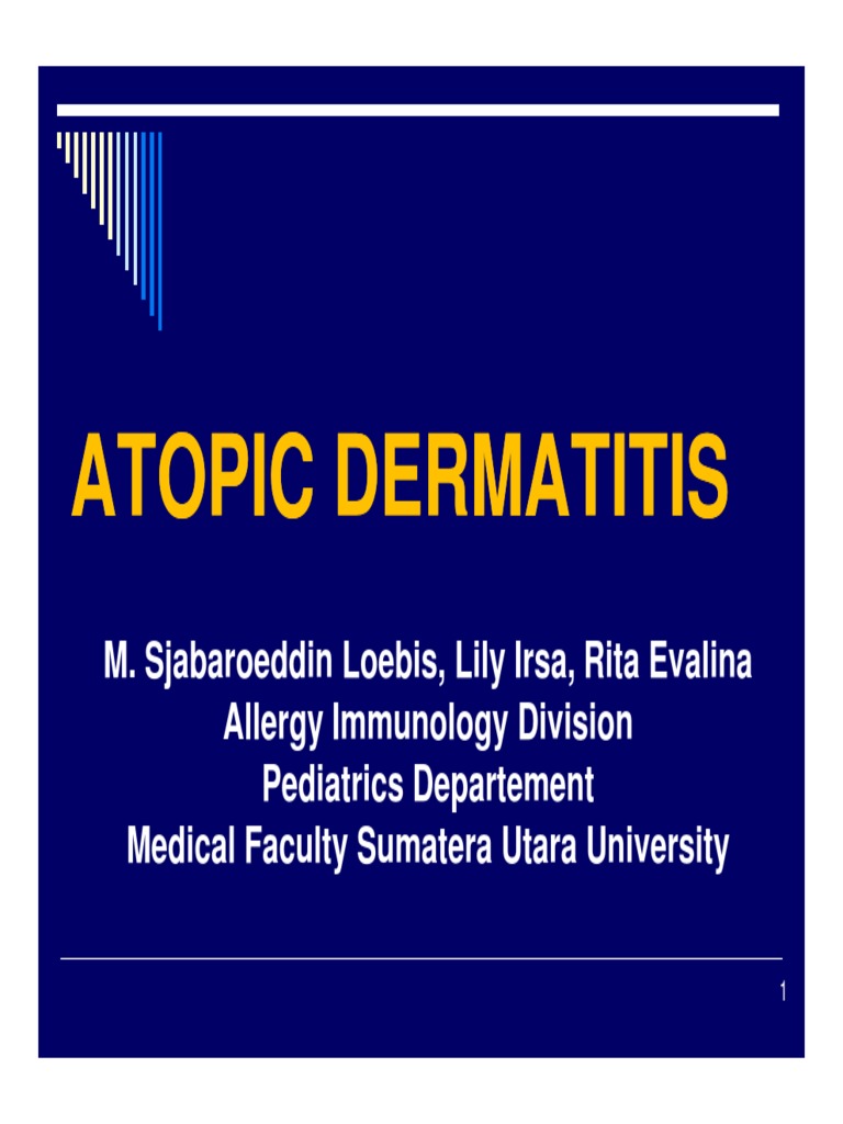 Understanding Atopic Dermatitis in Children | PDF | Dermatitis | Allergy