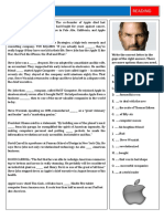 Steve Jobs Fun Activities Games Grammar Drills Reading