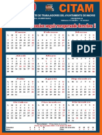 Calendario CITAM 2019