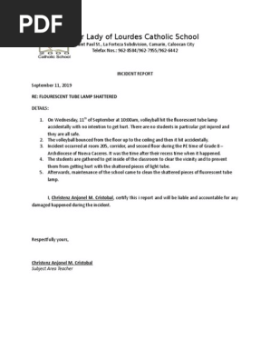 Incident Report