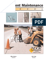 Pavement Maintenance (Pavement Maintenance - Nebraska Department of Roads) PDF