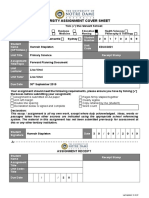 Uni Coversheet