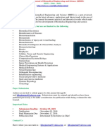 International Journal of Biomedical Engineering and Science (IJBES)