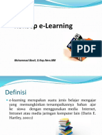 Konsep E-Learning: Mohammad Basit, S.Kep - Ners.MM