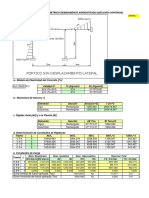 Portico Sin Desplazamiento Lateral + Rigideces