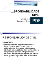 Resumo Responsabilidade Civil Compila o Aulas 1 Parte