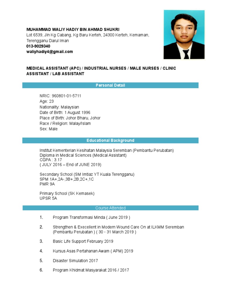 Resume Waliy 3 Pdf Malaysia