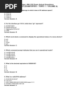 Juniper Practice Questions