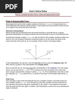 Complex Number Primer