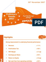 Easyjet Results Ye 2007