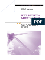 ACIL RET Review Modelling - Executive Summary