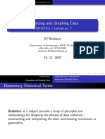 Organizing and Graphing Data: STATISTICS - Lecture No. 7