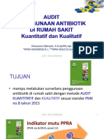 Audit Penggunaan Antibiotik Kualitatif & Kuantitatif