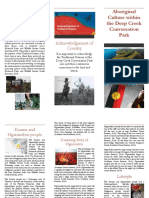 Aboriginal Cultural Brochure