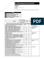 Employee Performance Evaluation: Rating