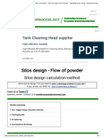 Calculation Method For Design Silos and Hoppers - Silos and Hopper Flow of Powder - Flowability Issues Solving - Discharge Throughput (Beverloo Equation)
