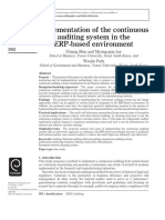 #08b Implementation of The Continuous Auditing System in The ERP Based Environtment