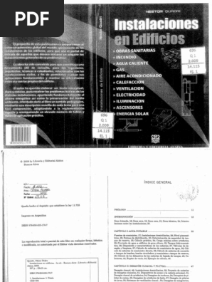 Quadri - Instalaciones En Los Edificios PDF | PDF